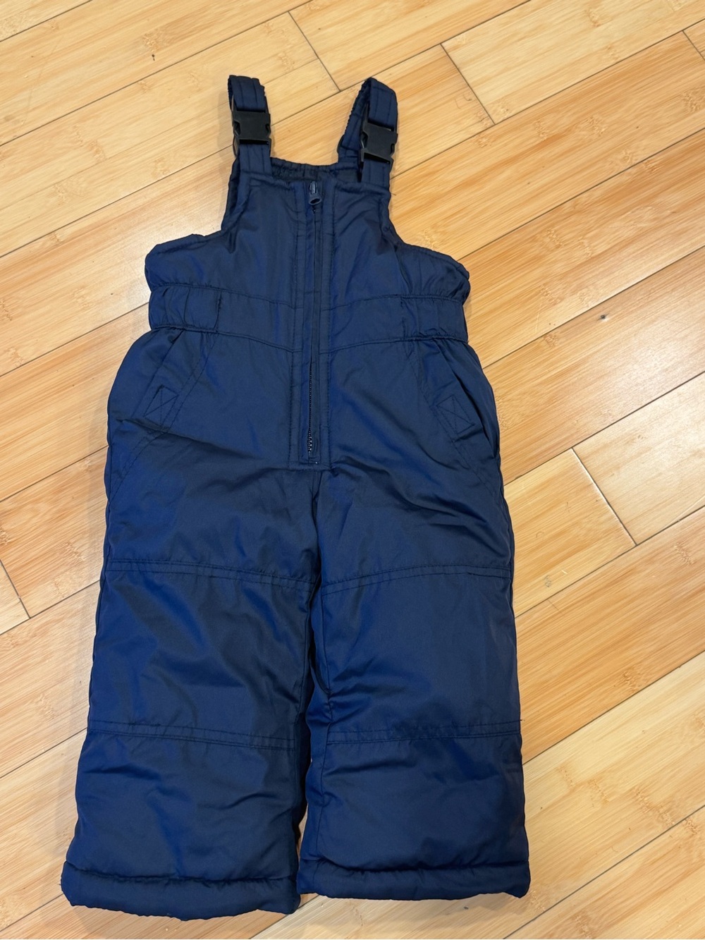 LIKE NEW! OshKosh Navy Puffy Kids Baby Snow Pants Overalls Sz 3T